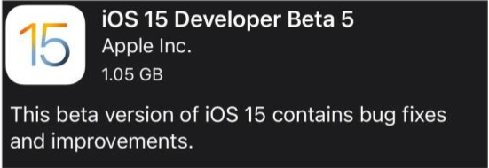 龙潭苹果手机维修分享如何升级到iOS15.0 beta5 